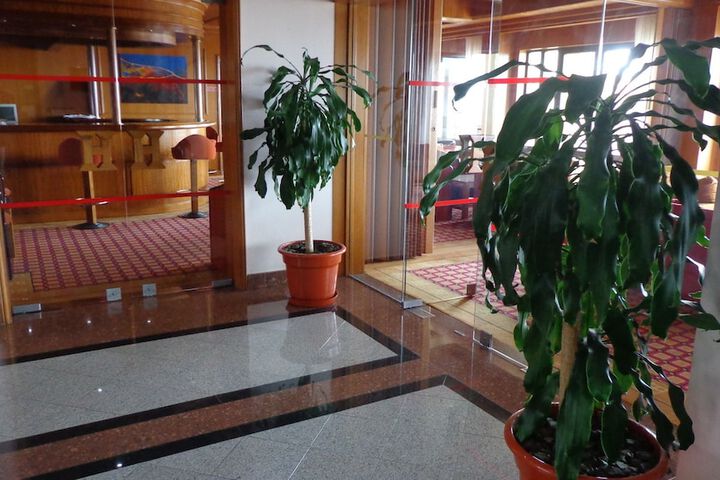 Interior entrance