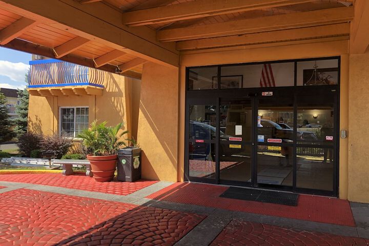 Interior entrance