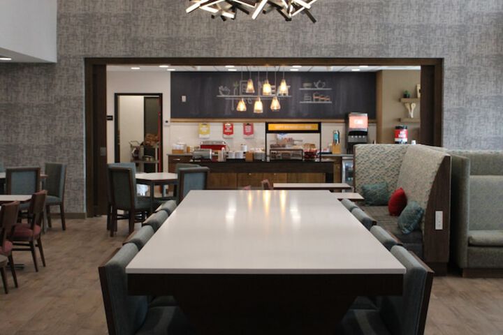 Lobby sitting area