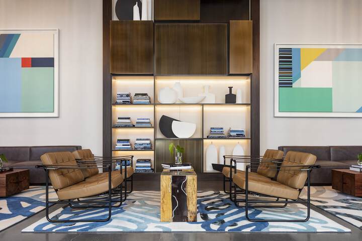 Lobby sitting area