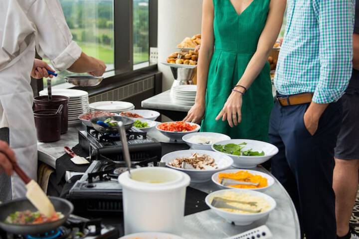 Breakfast buffet
