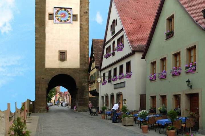 Hotel Restaurant Café Uhl in Rothenburg ob der Tauber
