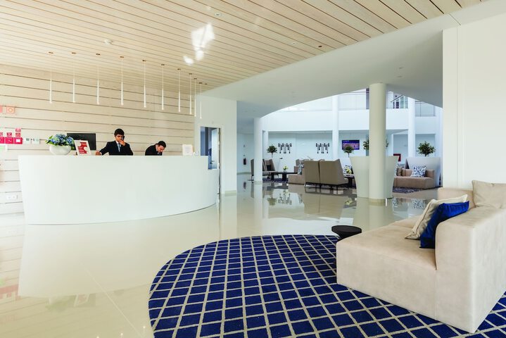 Interior entrance