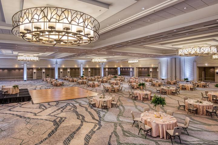 Indoor wedding
