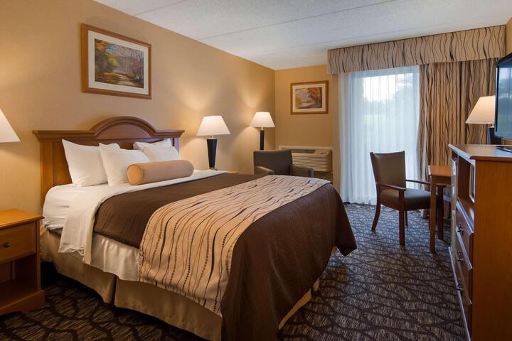 1 Queen Bed High Speed Internet Accessible Microwave and Refrigerator, Coffee Maker Iron (12 of 12)