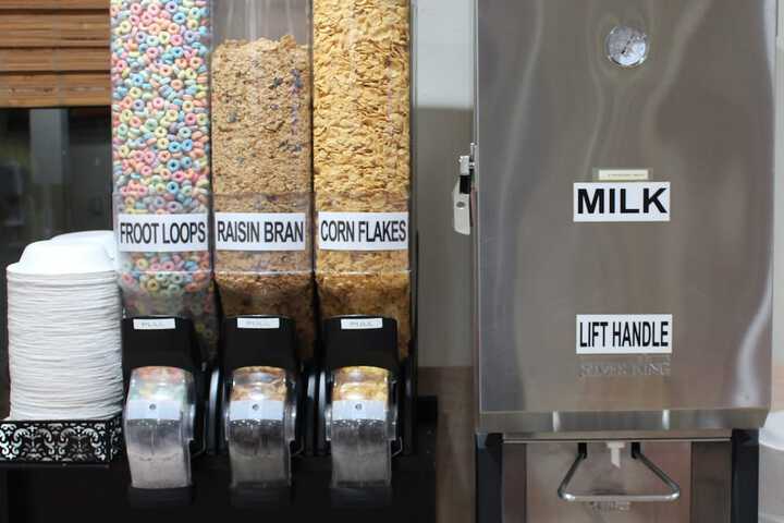 Breakfast buffet
