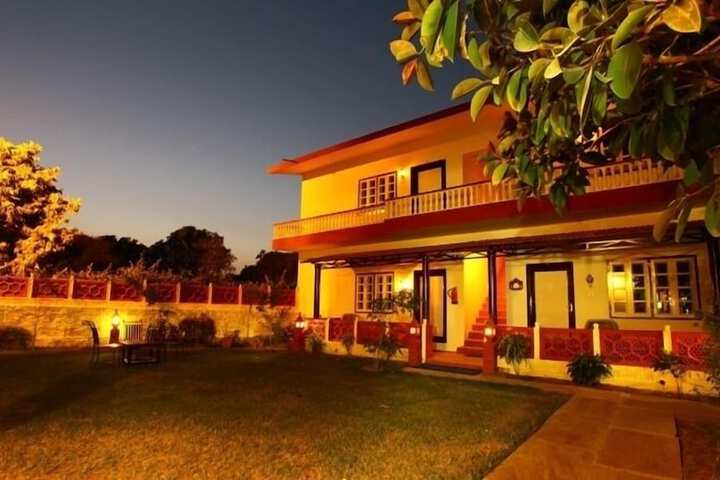 Front of property - evening/night