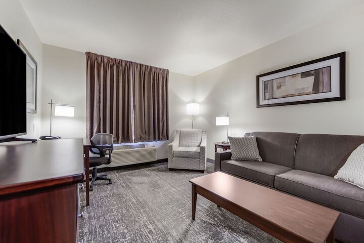 Suite 1 King Bed with Sofa Bed Accessible Audible Visual Alert (15 of 15)