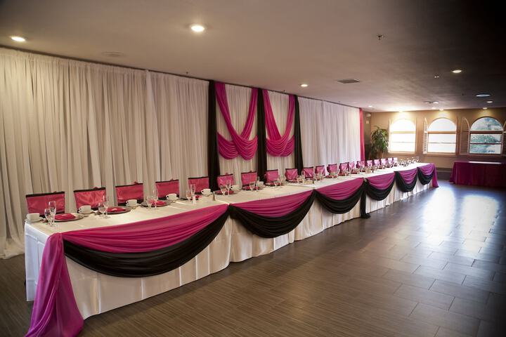 Indoor wedding