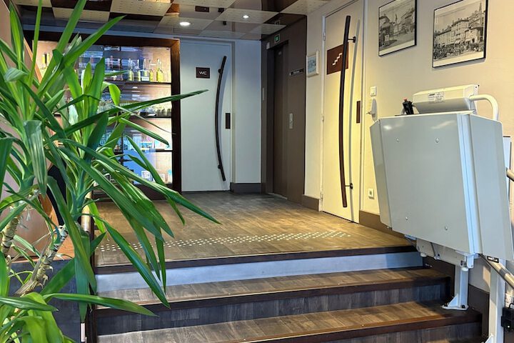 Interior entrance