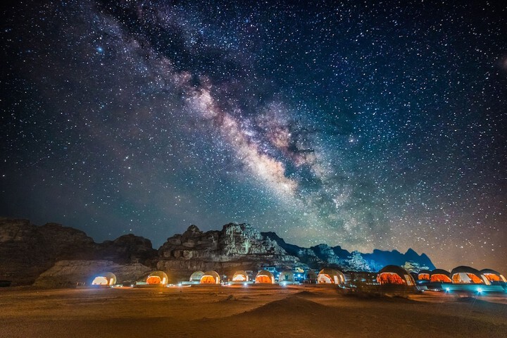Bedouin Moon in Wadi Rum