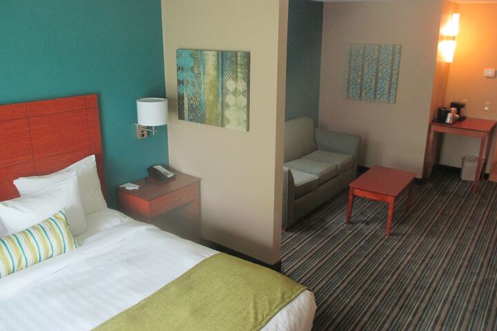 1 King Bed Microwave, Refrigerator High Speed Internet Accessible Full Breakfast (16 of 26)