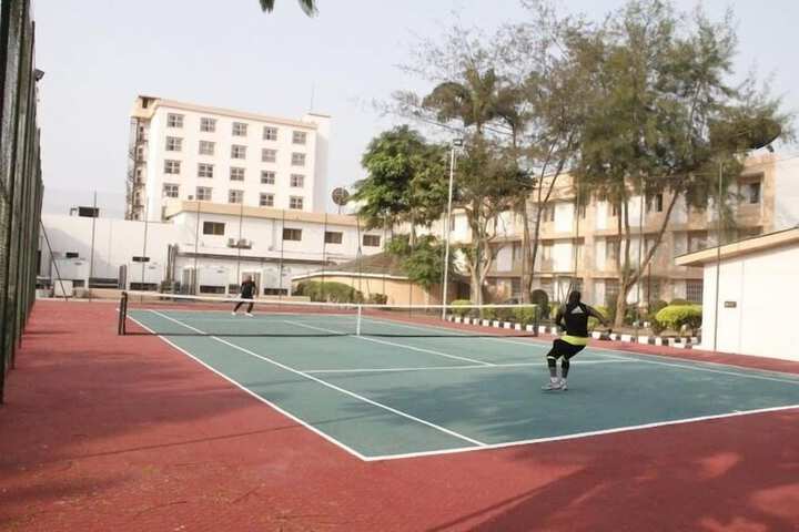 Tennis and Basketball Courts 28 of 64