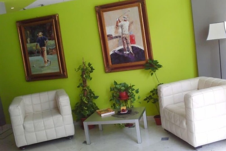 Lobby sitting area