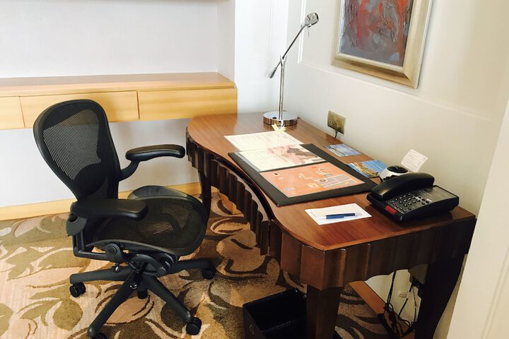 In-room business center