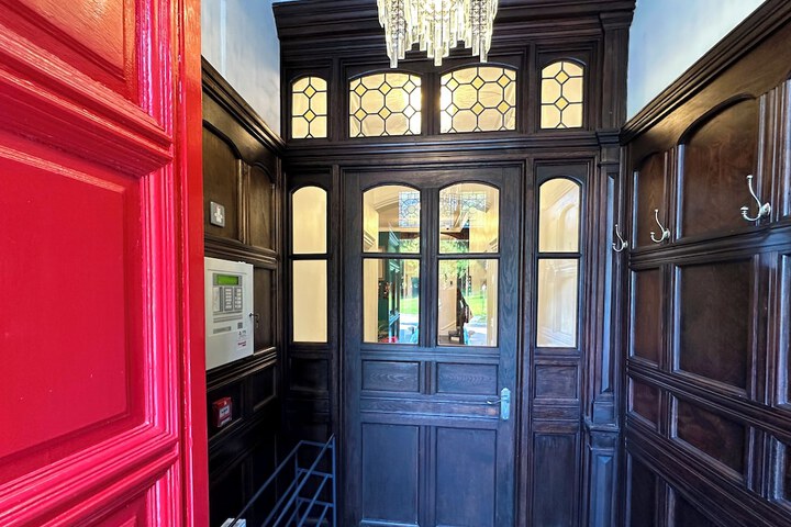 Interior entrance