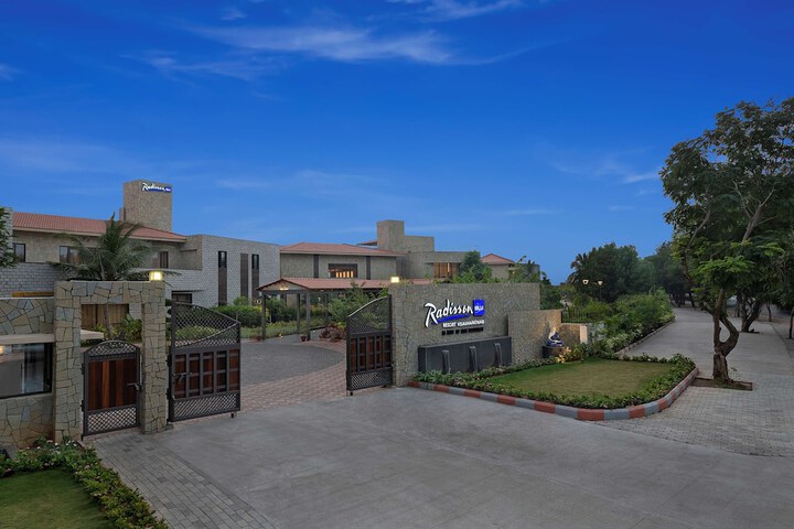 Exterior of Radisson Blu Resort Vishakhapatnam