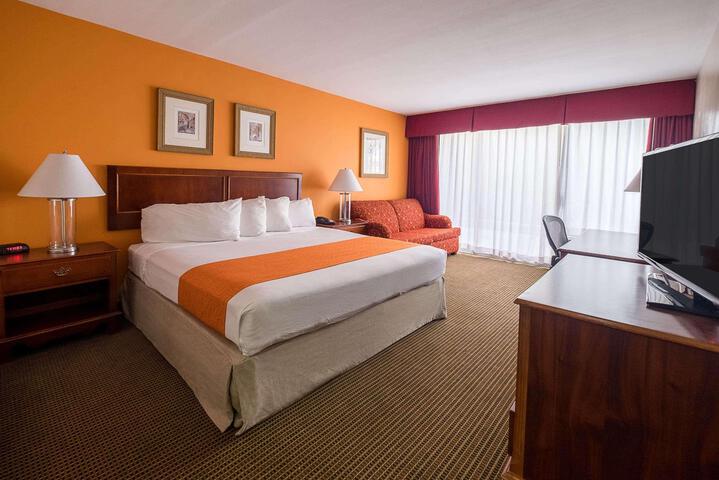 1 King Bed Mobility Hearing Impaired Accessible Room (6 of 8)