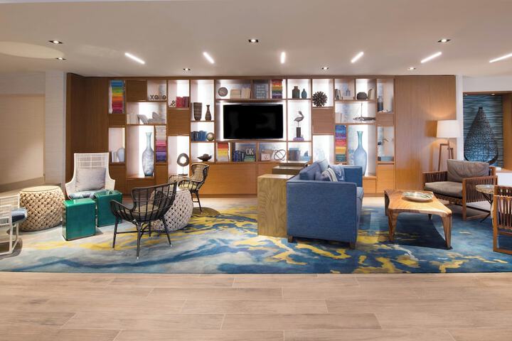 Lobby sitting area