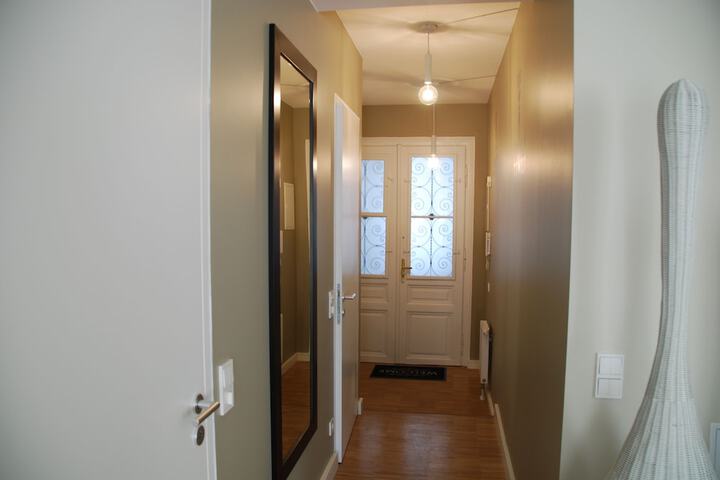 Interior entrance