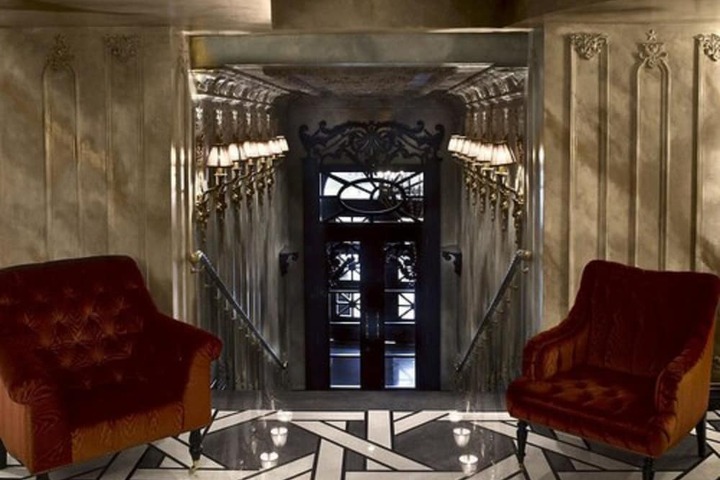 Interior entrance