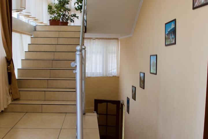 Interior entrance