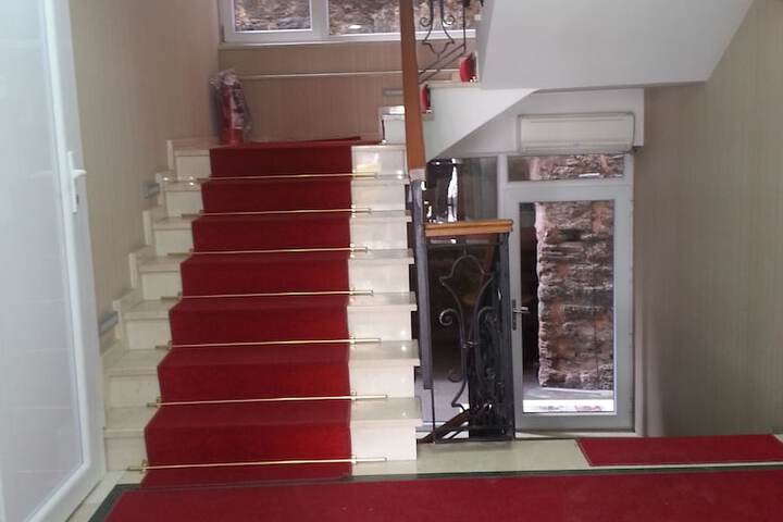 Interior entrance