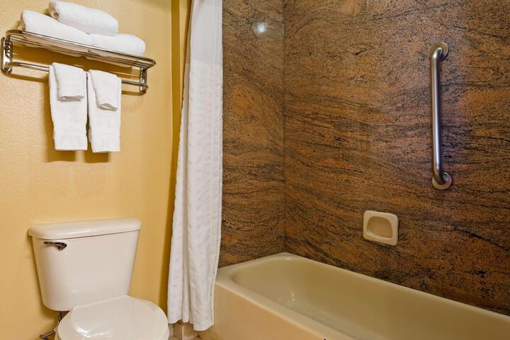 1 King Bed Flat Screen Television Microwave and Refrigerator High Speed Internet Accessible (4 of 11)