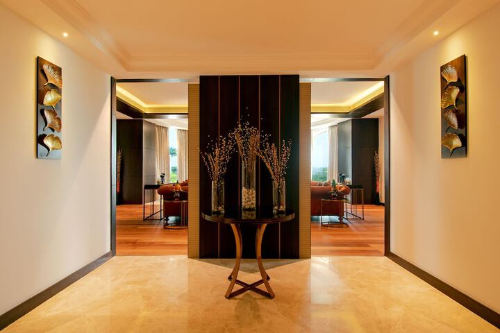 Interior entrance