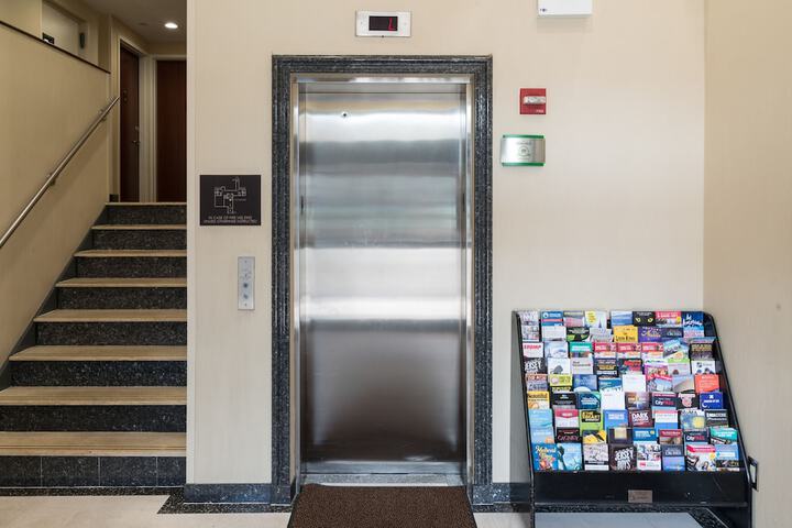 Interior entrance