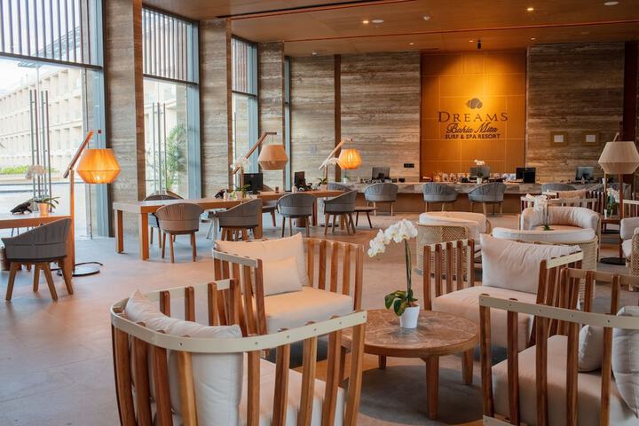Lobby sitting area