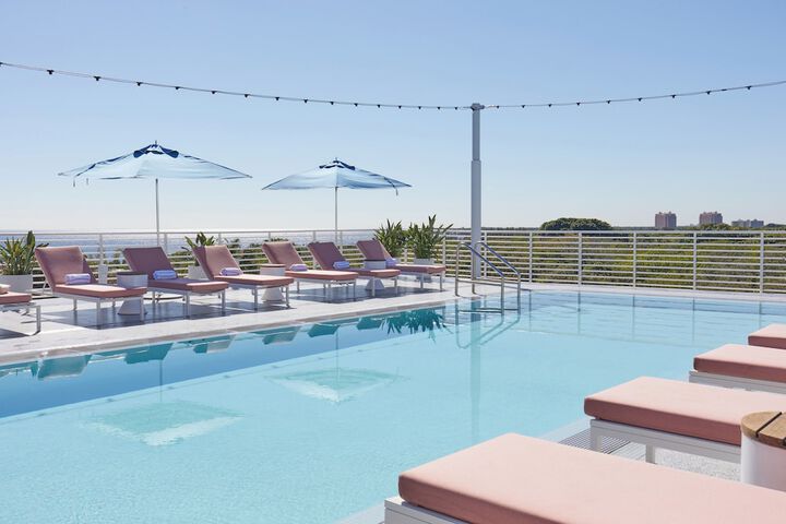 Rooftop pool