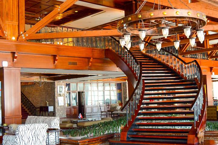 Interior entrance