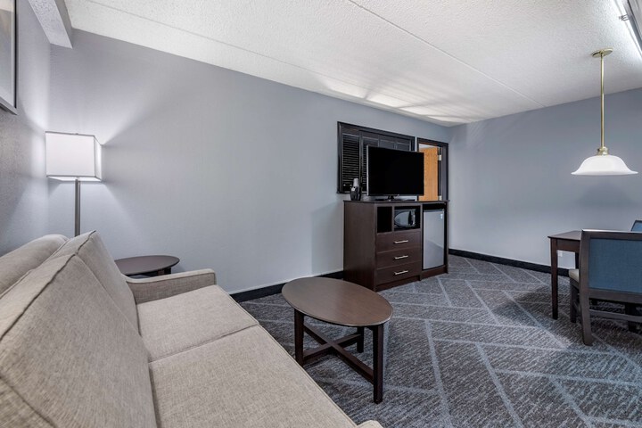 1 King Bed Sitting Area Work Desk Microwave and Refrigerator Full Breakfast (7 of 17)