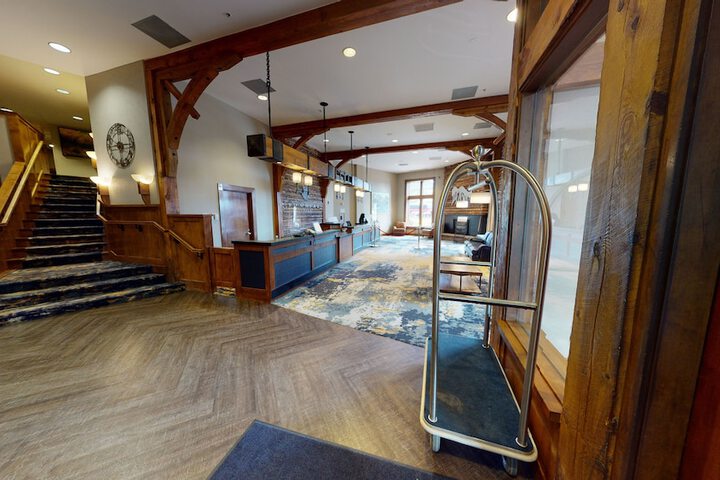 Interior entrance