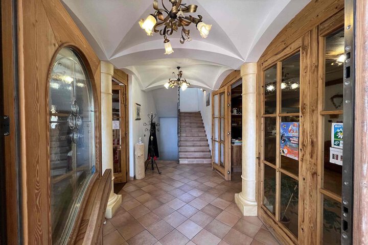 Interior entrance