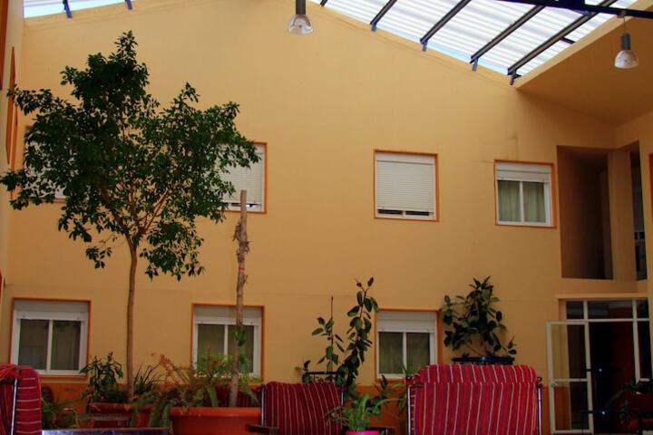 Outside Hotel