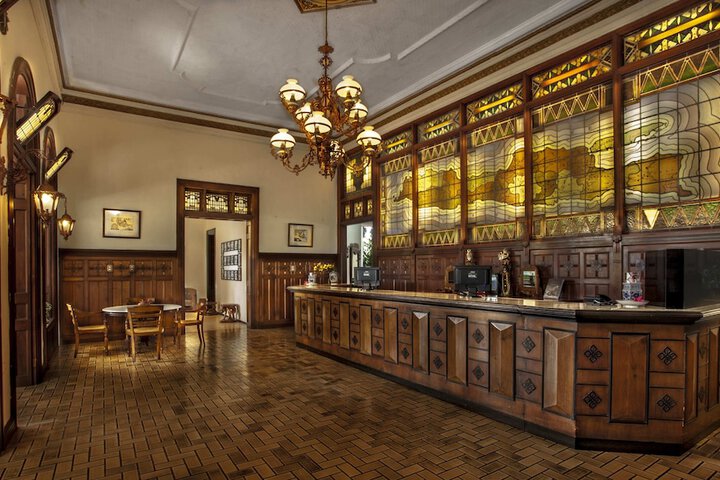 Interior entrance
