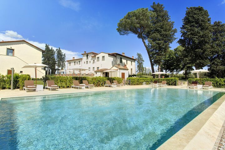 Exterior of Villa Le Calvane