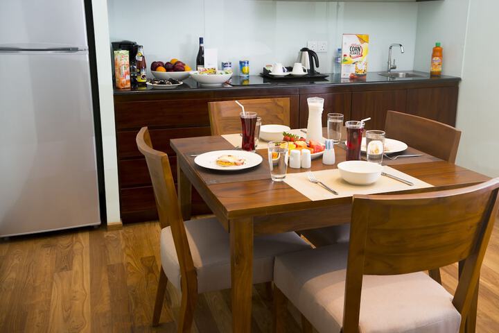 Private kitchenette