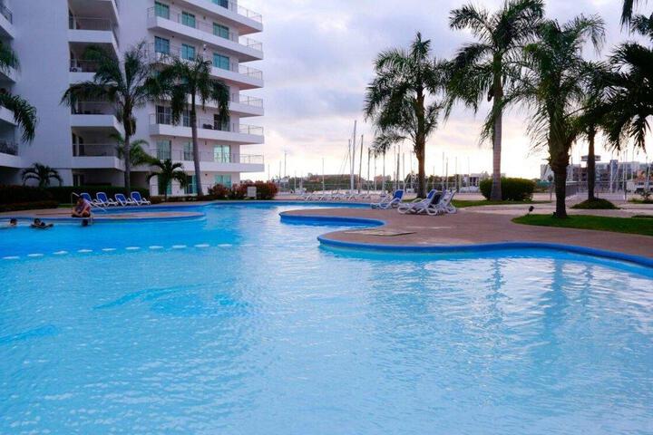 departamento playa en costa veleros