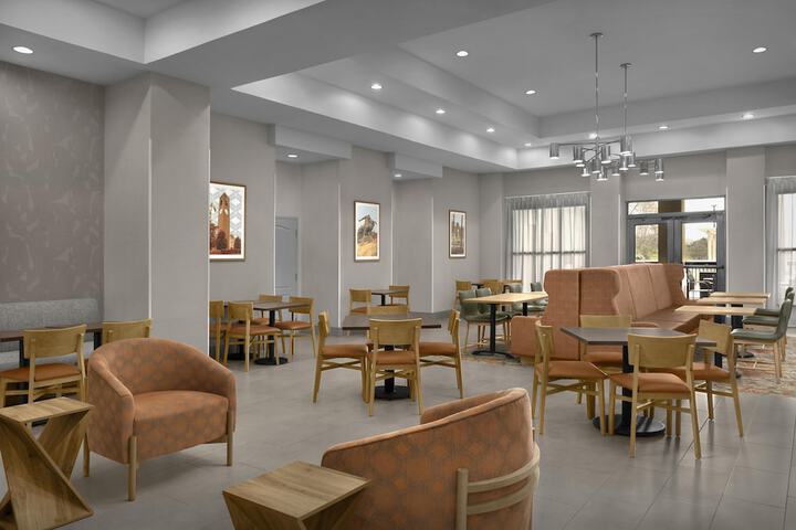 Breakfast area