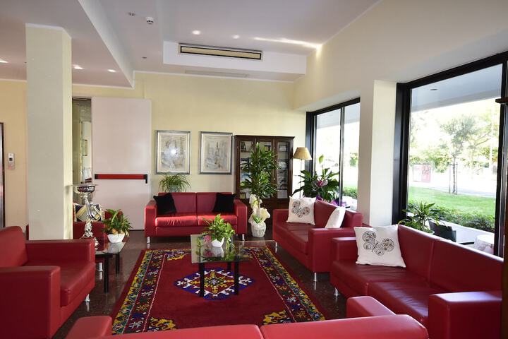 Lobby sitting area