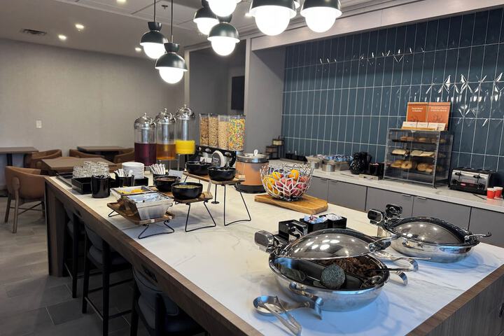 Breakfast buffet