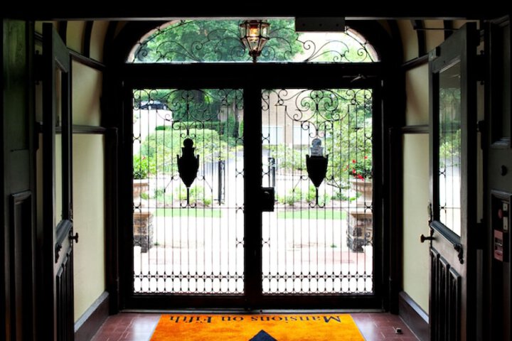 Interior entrance