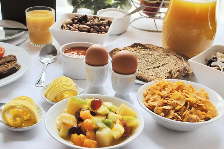 Breakfast area
