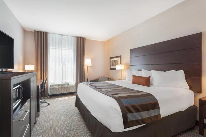 1 King Bed