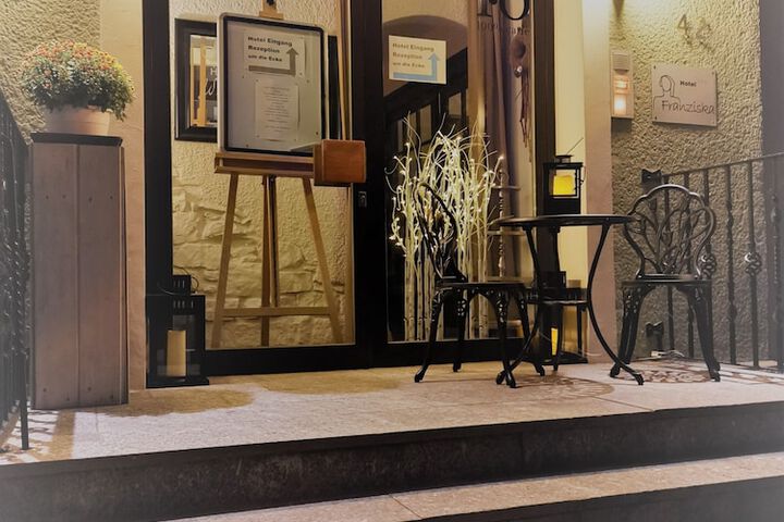 Interior entrance