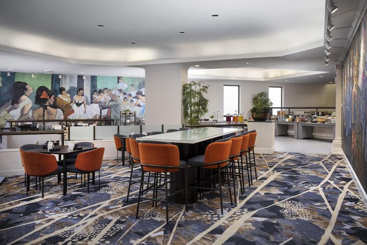 Breakfast area