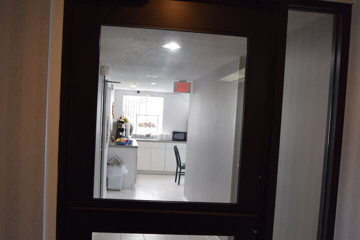 Interior entrance